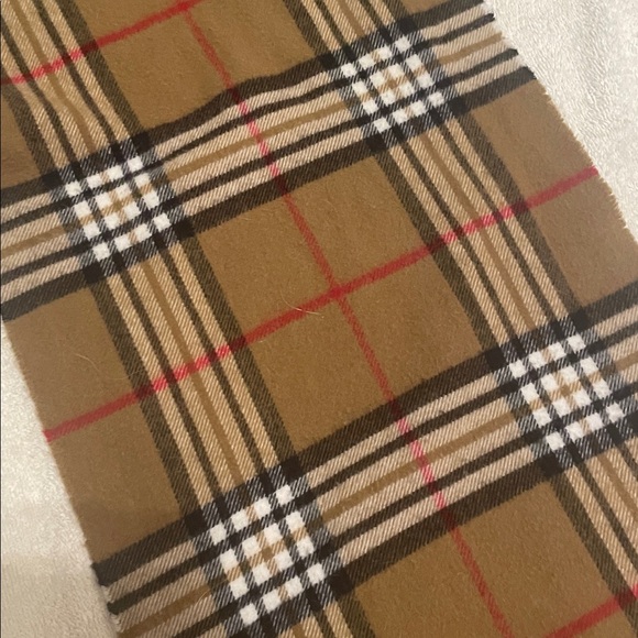 Cashmink Plaid Tartan Fringe Scarf - Picture 5 of 5